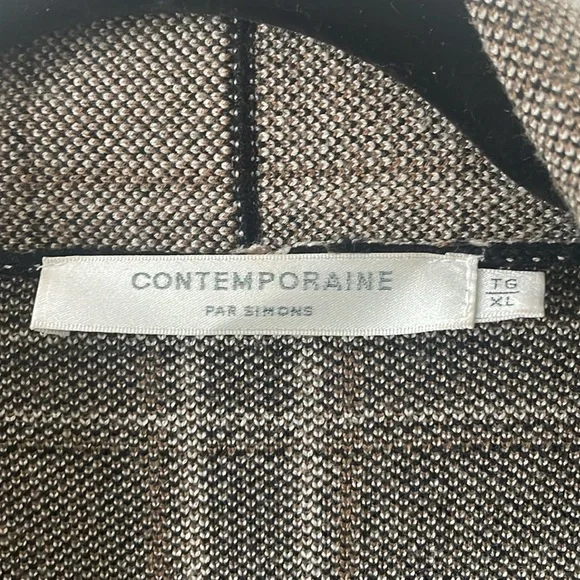 Simons Checked Cardigan - Picture 3 of 3